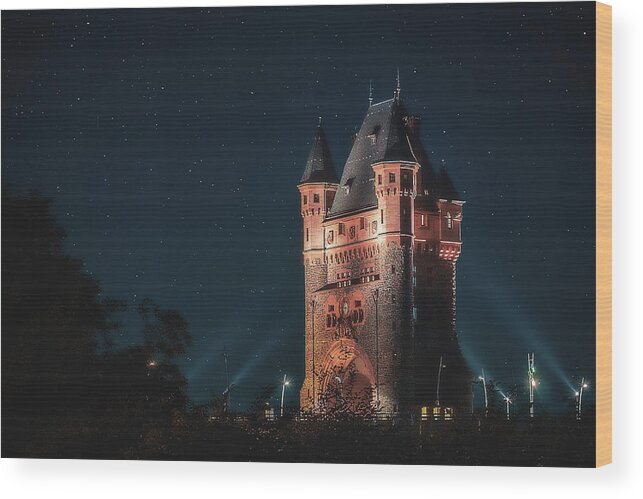 Nibelungenturm Wood Print featuring the photograph Nibelungenturm #11 by Marc Braner
