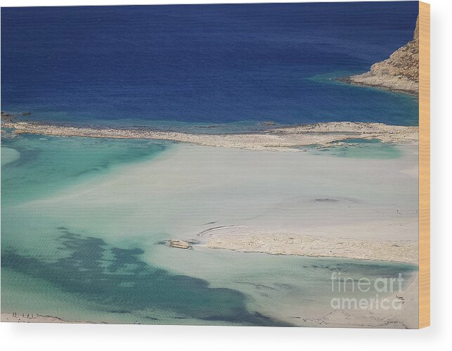 Chania Wood Print featuring the photograph Crete #8 by Milena Boeva