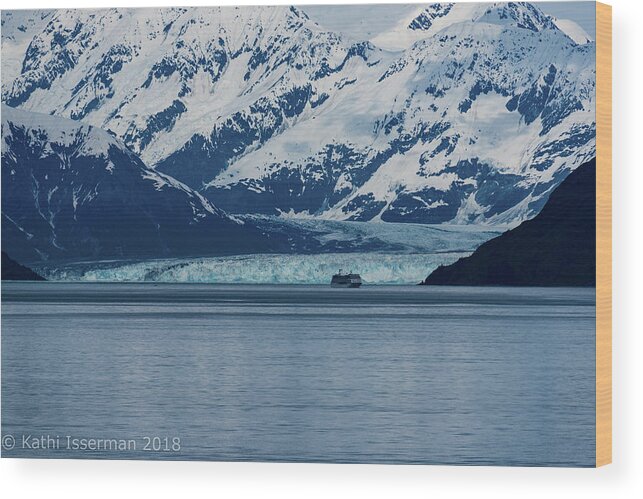 Alaska Wood Print featuring the photograph Alaskan Wilderness I by Kathi Isserman