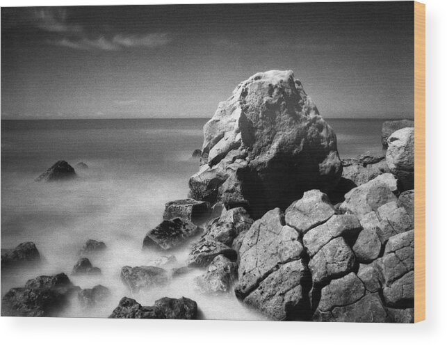 Beach Wood Print featuring the photograph Taipe Beach - Arraial D'Ajuda by Amarildo Correa