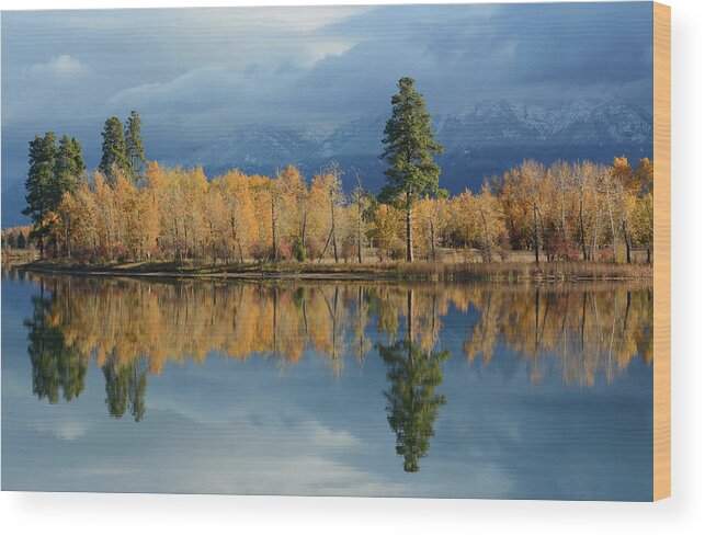 Autumn Wood Print featuring the photograph Autumn Song by Whispering Peaks Photography