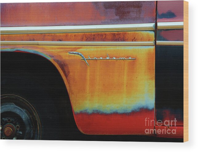 Rust Wood Print featuring the photograph Beauty Of Rust 33 by Bob Christopher