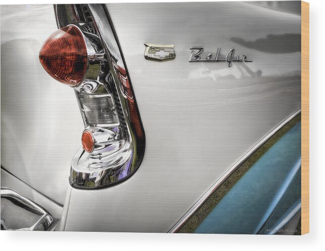 Transportation Wood Print featuring the photograph Belair One by Jerry Golab