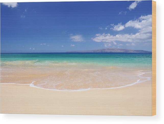 Big Beach Wood Print featuring the photograph Big Beach by Kelly Wade