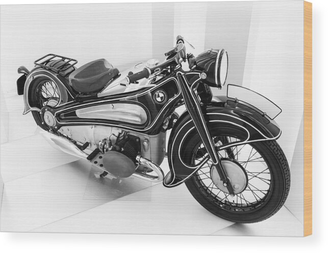 Bmw Wood Print featuring the photograph BMW R7 1934 Prototype by Pablo Lopez