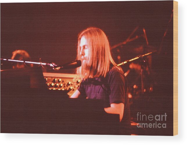 Brent Wood Print featuring the photograph Music- Concert Grateful Dead by Susan Carella