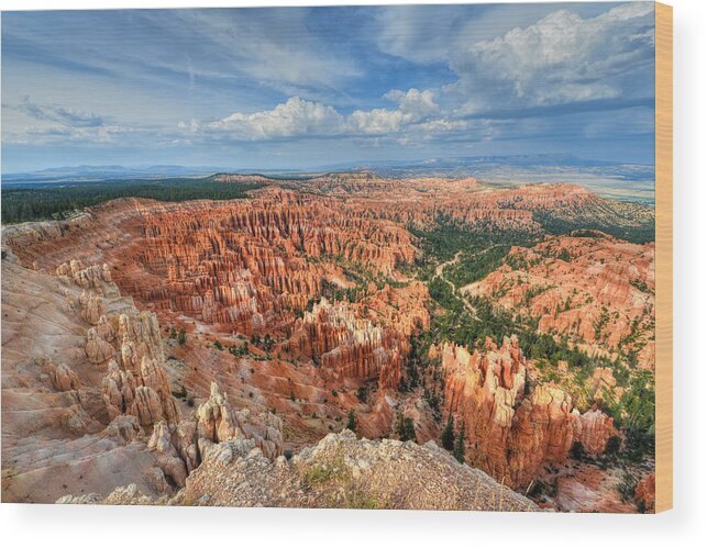Mark Whitt Wood Print featuring the photograph Bryce Canyon by Mark Whitt