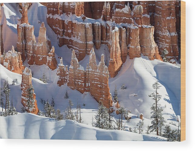 No People Wood Print featuring the photograph Bryce Canyon National Park by Brett Pelletier