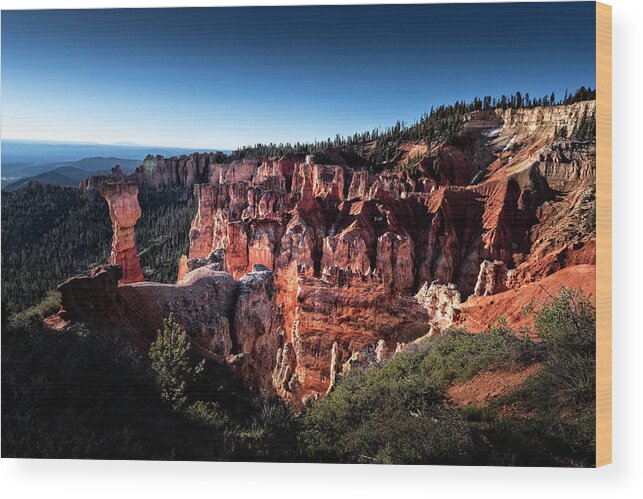  Wood Print featuring the photograph Bryce Canyon UT by Dean Ginther