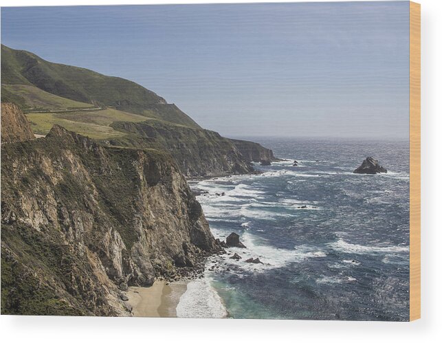 California Wood Print featuring the photograph California Road Trip Highway 1 by Matt McDonald