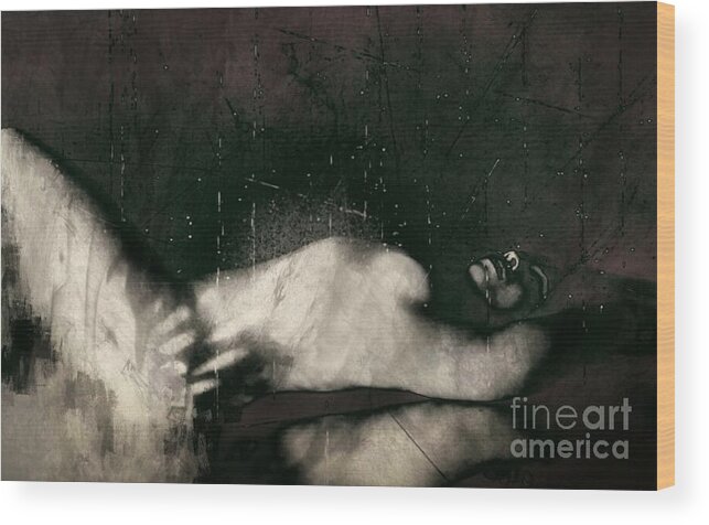  Wood Print featuring the photograph Carnal  by Jessica S