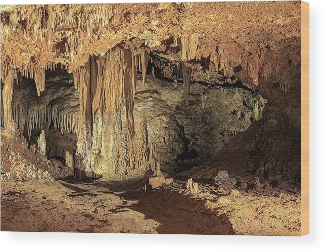 Cavern Wood Print featuring the photograph Caverns by Travis Rogers