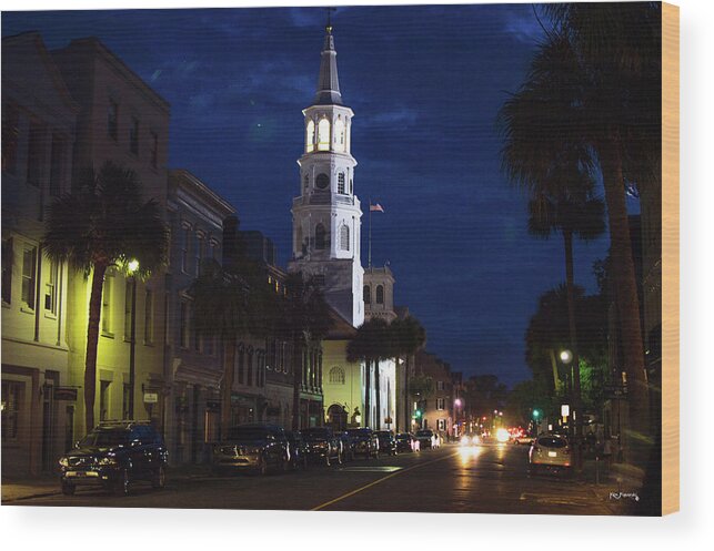 Ken Wood Print featuring the photograph Charleston South Carolina Historic Church by Ken Figurski