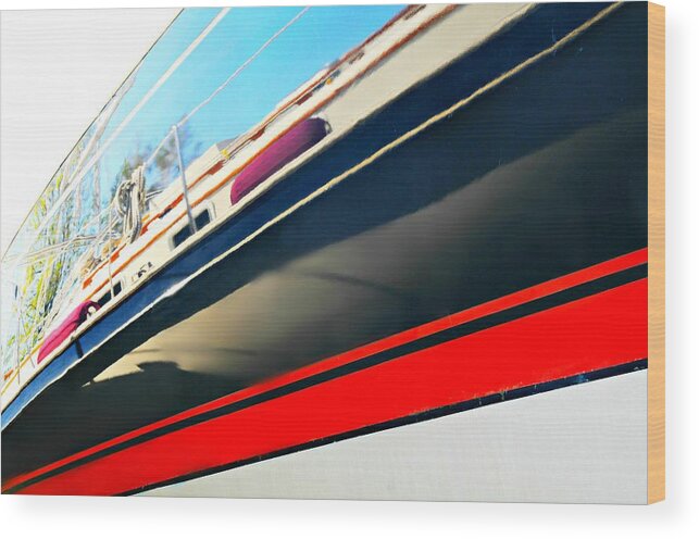 Boat Wood Print featuring the photograph Chase by Diana Angstadt