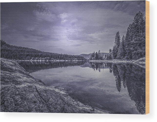 China Bend Wood Print featuring the photograph China Bend2 by Loni Collins