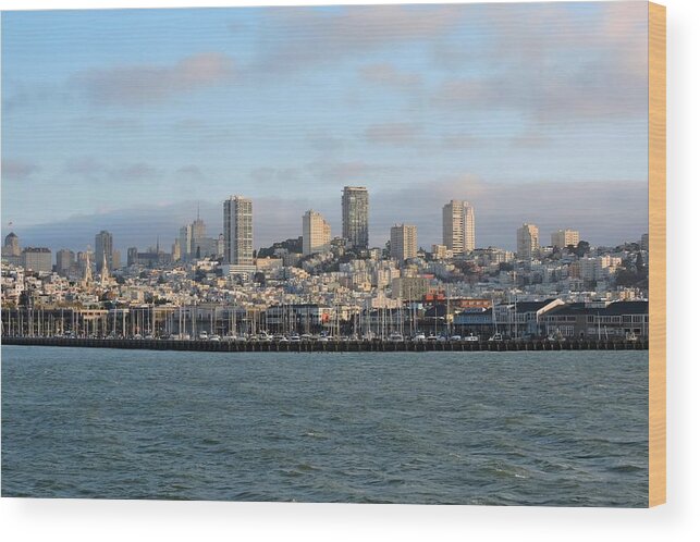 San Francisco Wood Print featuring the photograph City by the Bay by Connor Beekman