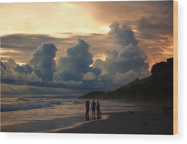  Wood Print featuring the photograph Clouds of Costa Rica by Taylynn Hunt