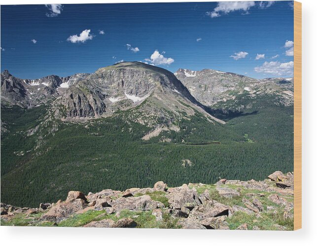 Rocky Mountain National Park Wood Print featuring the photograph Colorado by John Daly