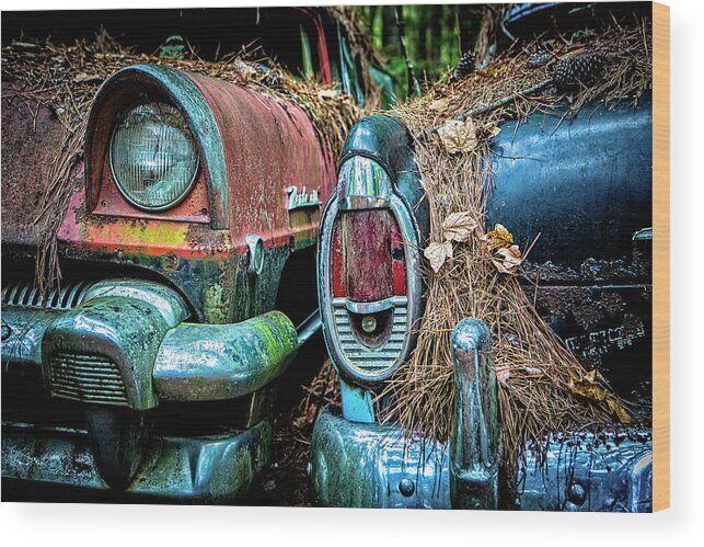 Vehicles Wood Print featuring the photograph Coming and Going, 2 by Rod Kaye