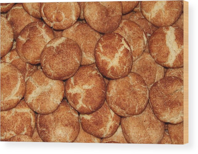 Food Wood Print featuring the photograph Cookies 170 by Michael Fryd