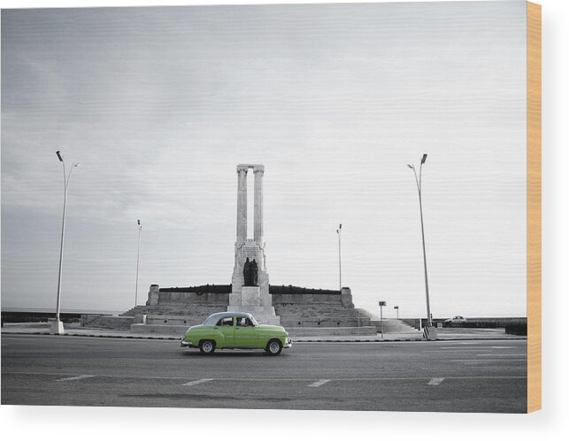 Cuba Wood Print featuring the photograph Cuba #1 by David Chasey