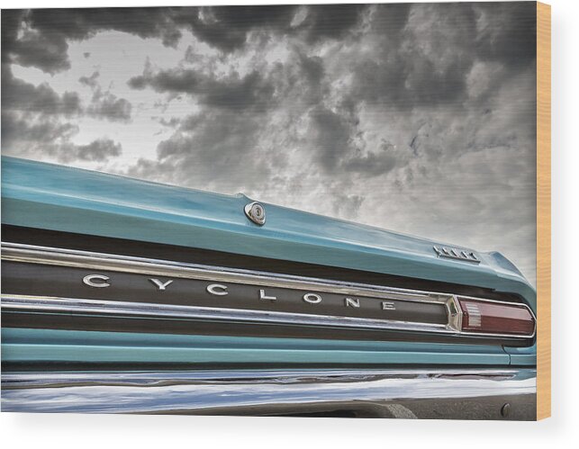Cyclone Wood Print featuring the photograph Cyclone by Caitlyn Grasso