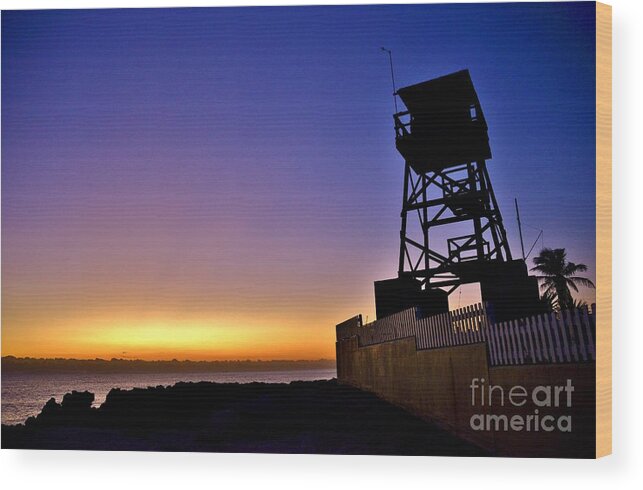 Beach Wood Print featuring the photograph Day Break by Lisa Renee Ludlum