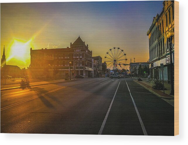 Peru Wood Print featuring the photograph Deserted Circus Town by Danny Mongosa