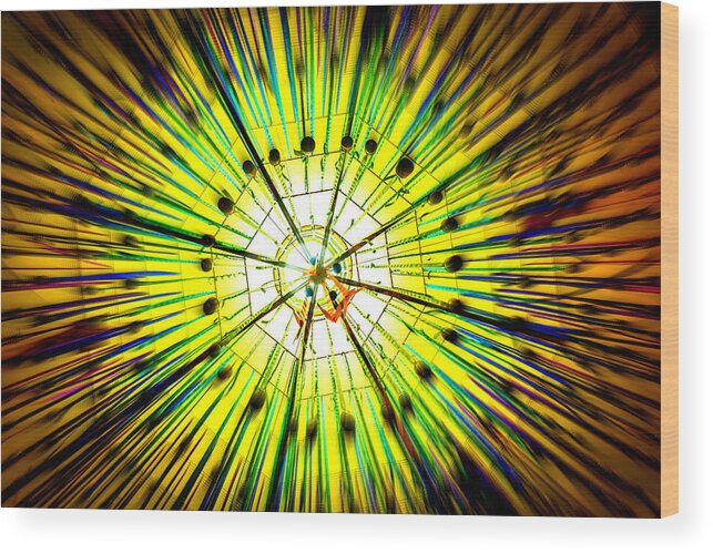 Star - Space Wood Print featuring the photograph Diwali lights 3 by Jijo George