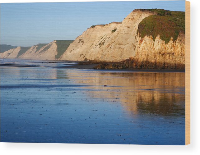 California Wood Print featuring the photograph Drake's Beach by Eric Foltz