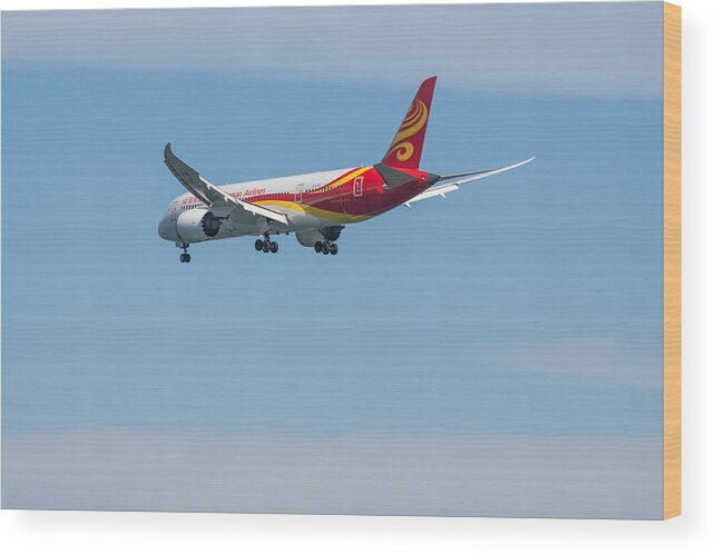 Airplane Wood Print featuring the photograph Dreamliner by Brian MacLean