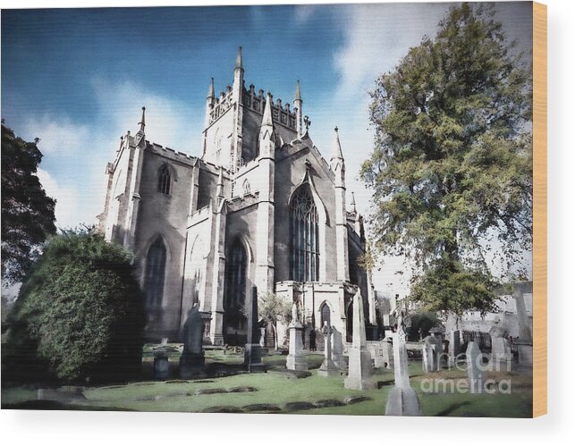 Dunfermline Wood Print featuring the photograph Dunfermline by Anthony Baatz