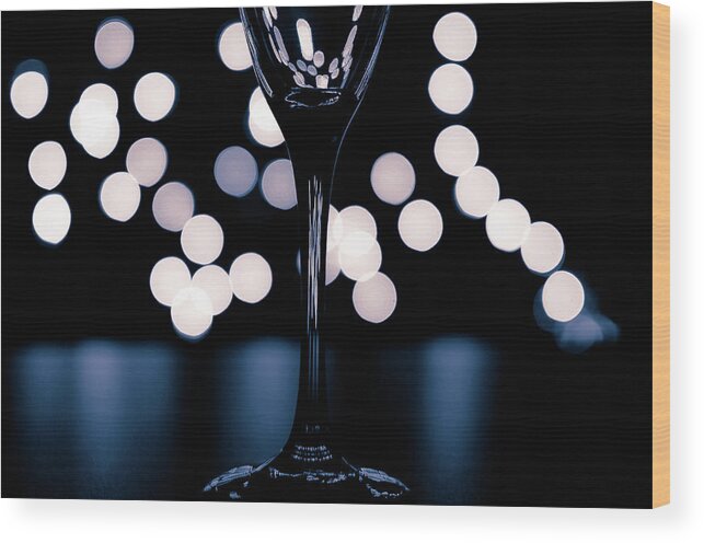 Effervescence Wood Print featuring the photograph Effervescence II by David Sutton