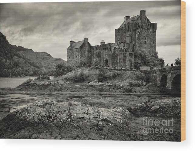 Castle Wood Print featuring the photograph Eilean Donan Castle, Highlands, Scotland by Isabel Poulin