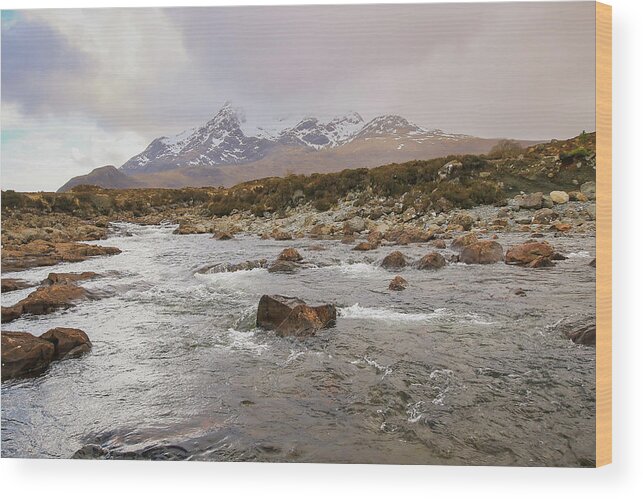 River Sligachan Wood Print featuring the photograph Eternal Beauty by Holly Ross