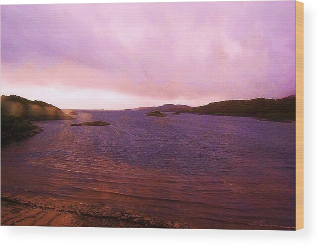 Scotland Wood Print featuring the photograph Eye Of A Storm by HweeYen Ong