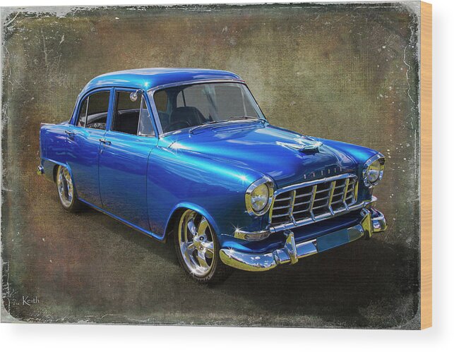 Car Wood Print featuring the photograph FC by Keith Hawley