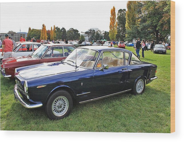 Fiat Wood Print featuring the photograph Fiat 2300S Coupe by Anthony Croke
