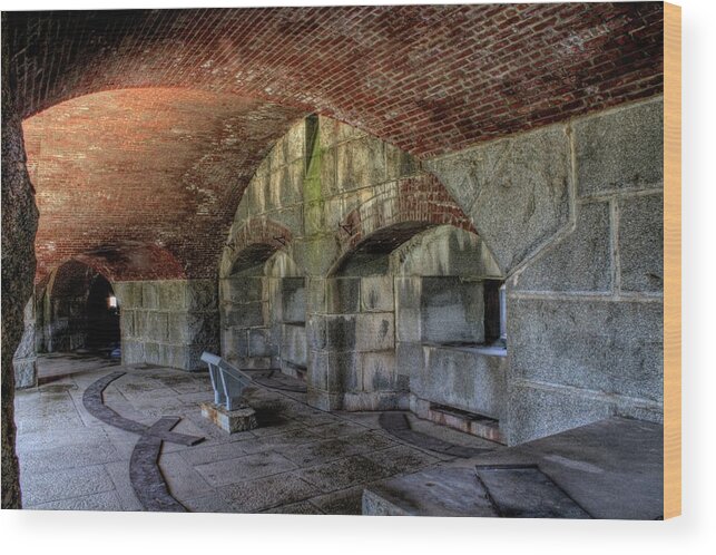 Forts Wood Print featuring the photograph Fort Knox II by Greg DeBeck