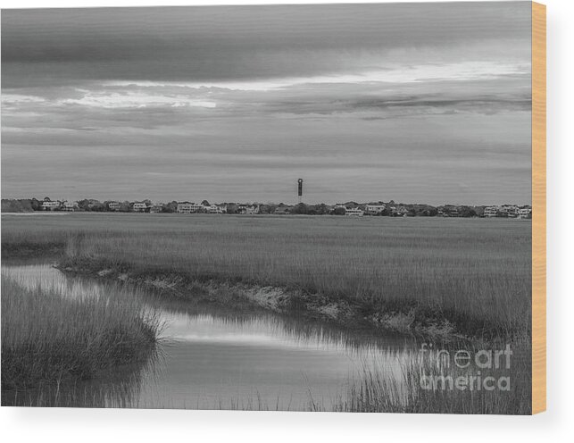 Lowcountry Wood Print featuring the photograph From the Marshes by Dale Powell