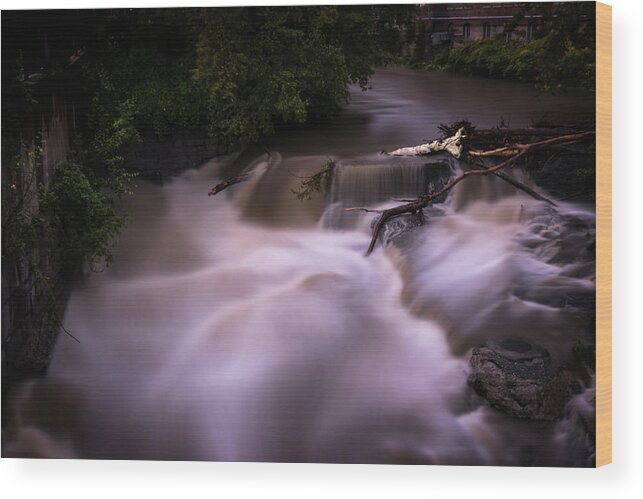 Whetstone Brook Wood Print featuring the photograph Full Whetstone by Tom Singleton