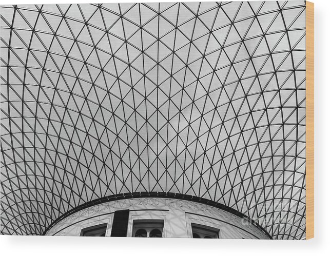 Photography Wood Print featuring the photograph Glass Ceiling by MGL Meiklejohn Graphics Licensing