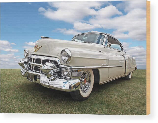 Cadillac Wood Print featuring the photograph Glory Days - '53 Cadillac by Gill Billington