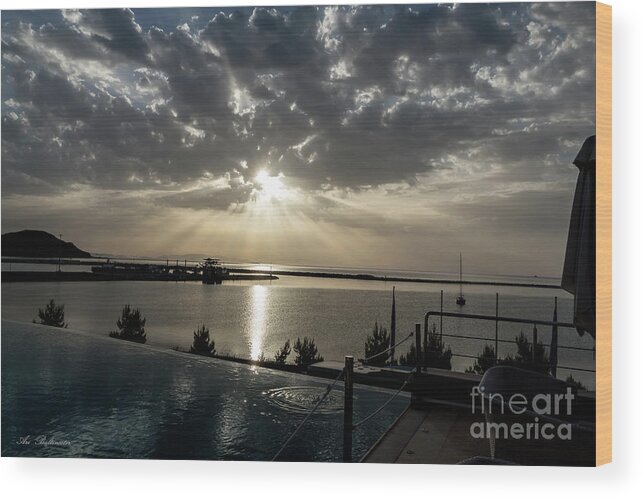 Vacation Wood Print featuring the photograph Good morning vacation by Arik Baltinester