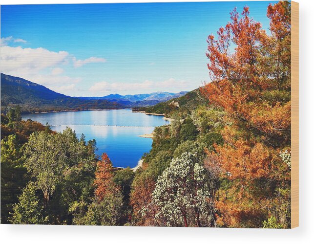 Whiskeytown Wood Print featuring the photograph Gorgeous Whiskeytown Lake by Joyce Dickens