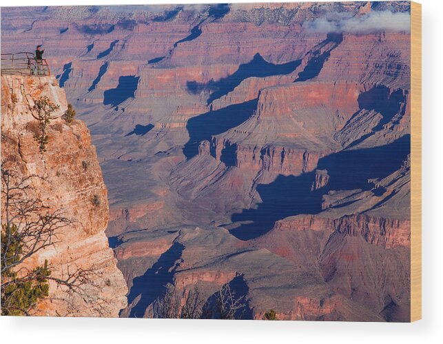 Grand Canyon National Park Wood Print featuring the photograph Grand Canyon 18 by Donna Corless