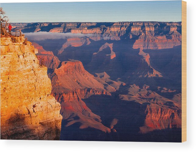 Grand Canyon National Park Wood Print featuring the photograph Grand Canyon 35 by Donna Corless