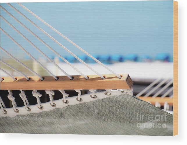 Tree Wood Print featuring the photograph Hammock Day by JCV Freelance Photography LLC