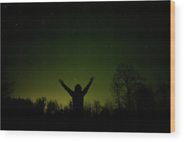 Alabama Wood Print featuring the photograph Hands to the Heavens by James-Allen