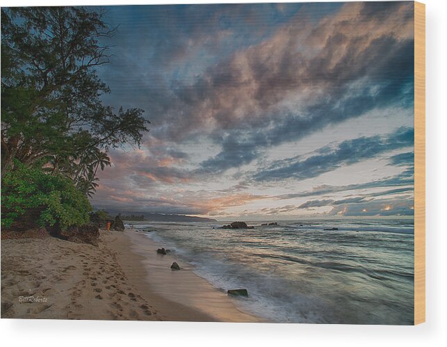 Hawaii Wood Print featuring the photograph Hawaiian Sky by Bill Roberts